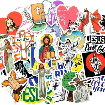 Set di adesivi cristiani La Bibbia stickers aesthetic Jesus stickers scrapbooking adesivi piccoli Ge Profile Picture