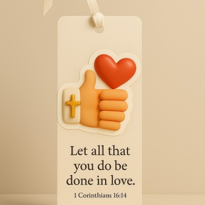 Segnalibro “Mi Piace in Cristo” – Con versetto biblico Profile Picture