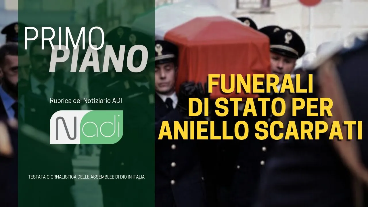 Funerali di Stato per Aniello Scarpati