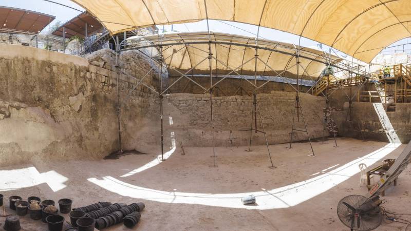 Gerusalemme, riemerge la diga di Siloe