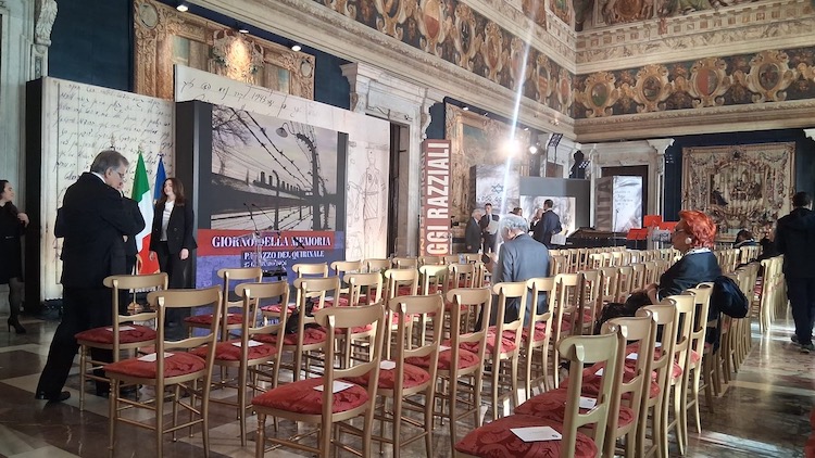 Al Quirinale il Giorno della Memoria